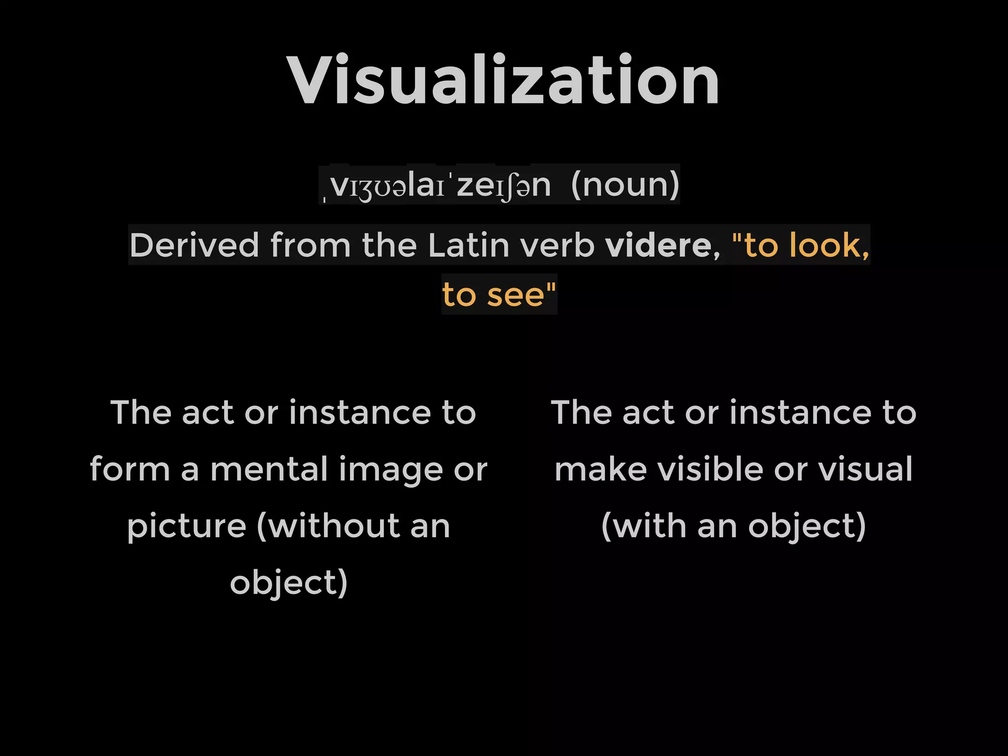 Exploration
Explanation
Expression
Value of Visualization
 