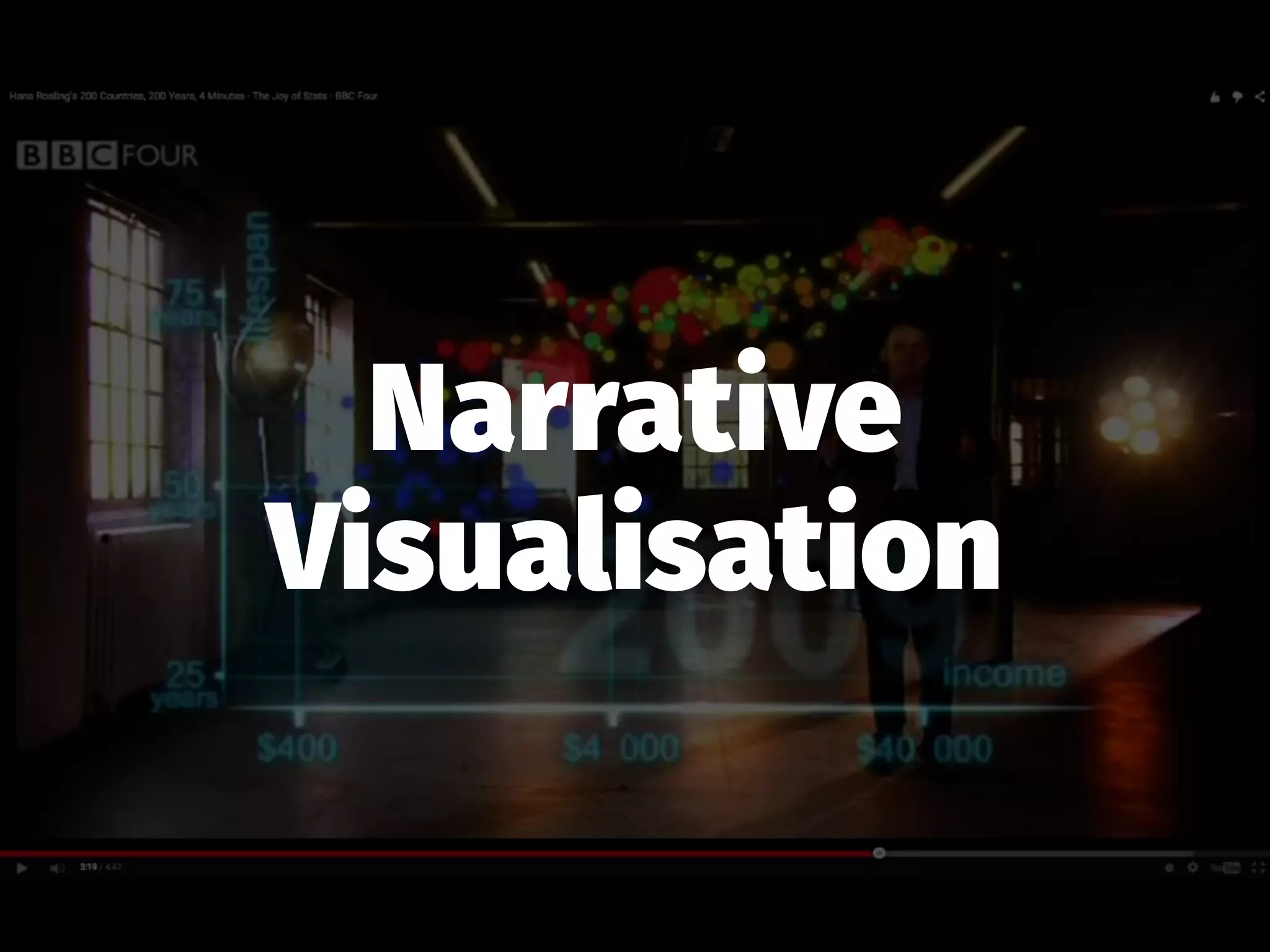 Narrative
Visualisation
 