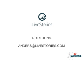 QUESTIONS
ANDERS@LIVESTORIES.COM
 