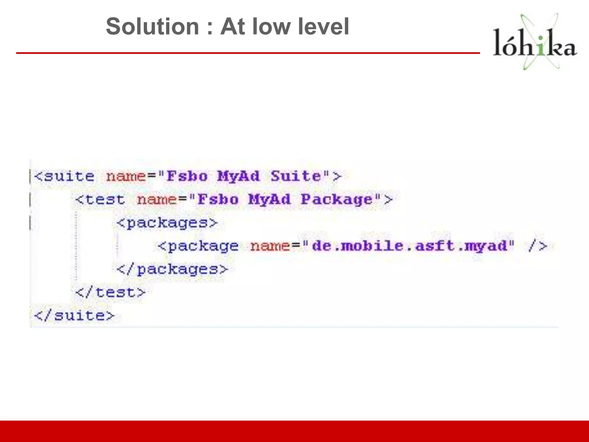 Solution : At low level 