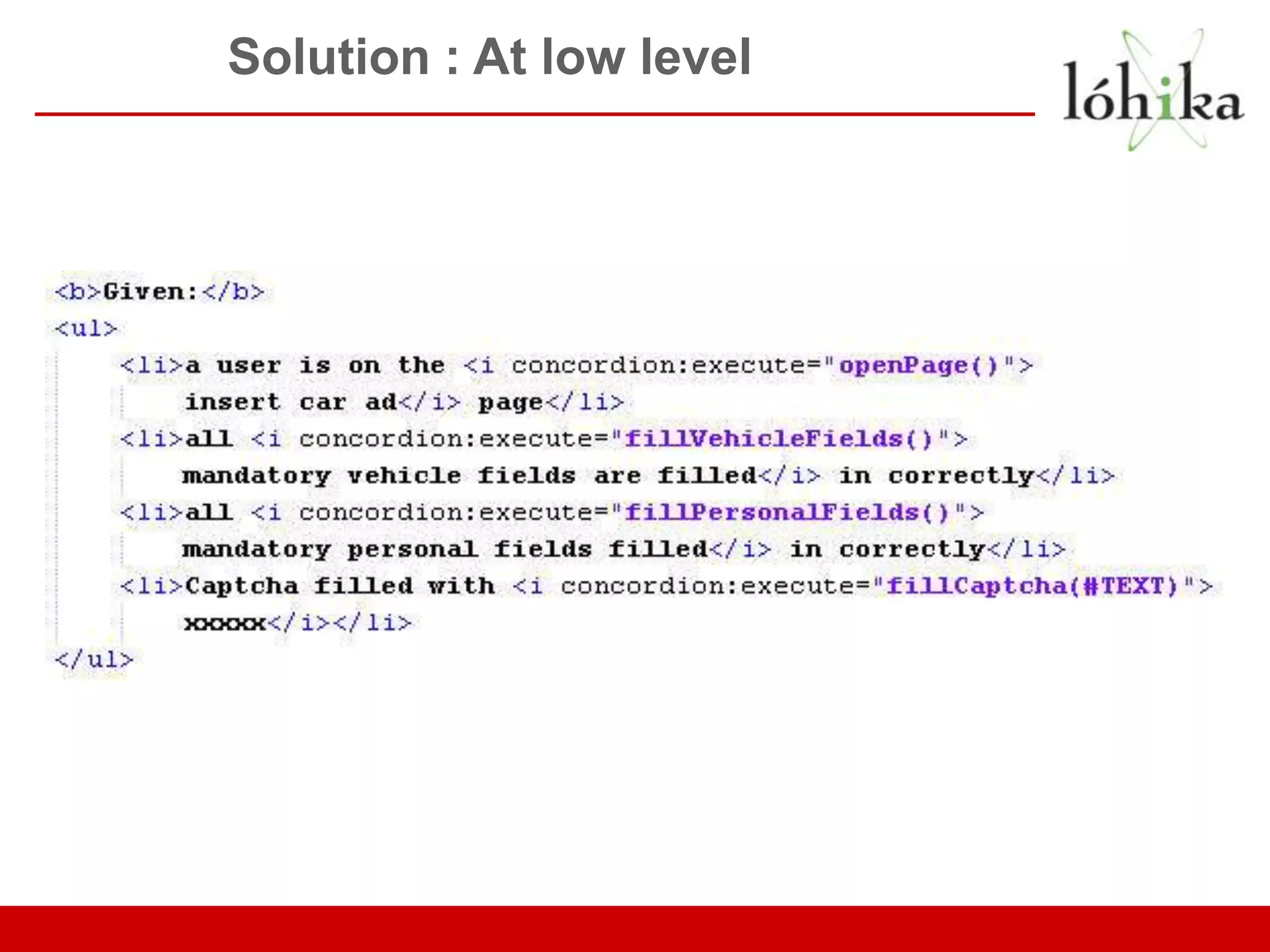 Solution : At low level 