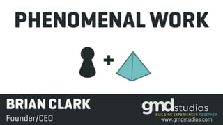 "Phenomenal Work" from StoryWorld 2012