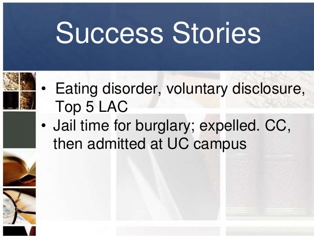 Special circumstances examples image