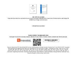 STO TsKTI 321.10-2010
Sharp bent branches from martensitic chromic steel of the grade 10X9MFB-Sh for steam lines of thermal stations with design life
200000 hours. Design and dimensions
СТО ЦКТИ 321.10-2010
PLEASE CONTACT RUSSIANGOST.COM
TO REQUEST YOUR COPY IN RUSSIAN, ENGLISH, GERMAN, ITALIAN, FRENCH, SPANISH, CHINESE, JAPANESE AND OTHER LANGUAGE.
Electronic Adobe Acrobat PDF, Microsoft Word DOCX versions. Hardcopy editions. Immediate download. Download here. On sale. ISBN, SKU. RGTT | Immediate
PDF Download. Russian regulations (GOST, SNiP) norms (PB, NPB, RD, SP, OST, STO) and laws in English. | Russiangost.com; Codes , Letters , NP , POT , RTM ,
TOI, DBN , MDK , OND , PPB , SanPiN , TR TS, Decisions , MDS , ONTP , PR , SN , TSN, Decrees , MGSN , Orders , PUE , SNiP , TU, DSTU , MI , OST , R , SNiP RK ,
VNTP, GN , MR , Other norms , RD , SO , VPPB, GOST , MU , PB , RDS , SP , VRD, Instructions , ND , PNAE , Resolutions , STO , VSN, Laws , NPB , PND , RMU , TI ,
Construction , Engineering , Environment , Government, Health and Safety , Human Resources , Imports and Customs , Mining, Oil and Gas , Real Estate , Taxes ,
Transport and Logistics, railroad, railway, nuclear, atomic.
 