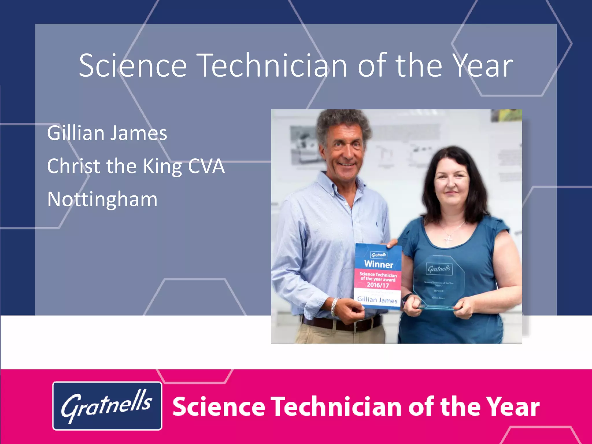 Science Technician
of the Year 2017/18
 