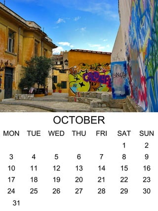 31 30 29 28 27 26 25 24 23 22 21 20 19 18 17 16 15 14 13 12 11 10 9 8 7 6 5 4 3 2 1 SUN SAT FRI THU WED TUE MON OCTOBER 