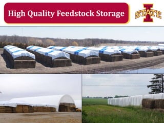 High Quality Feedstock Storage

Agricultural and Biosystems Engineering

 