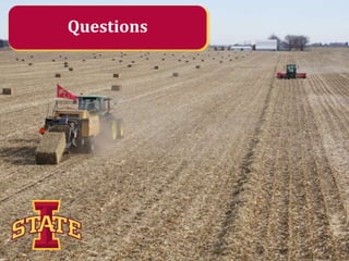 Questions

Department of Agricultural and
Biosystems Engineering

 