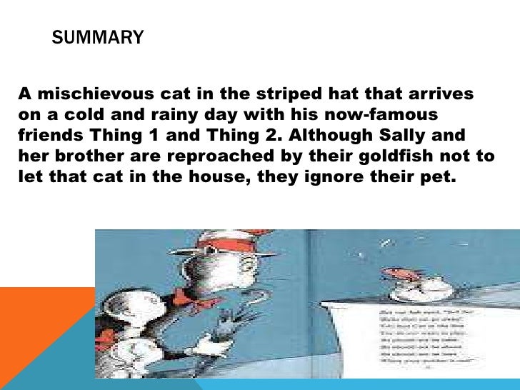 The Cat In The Hat Story Summary The Cat In The Hat Story Summary