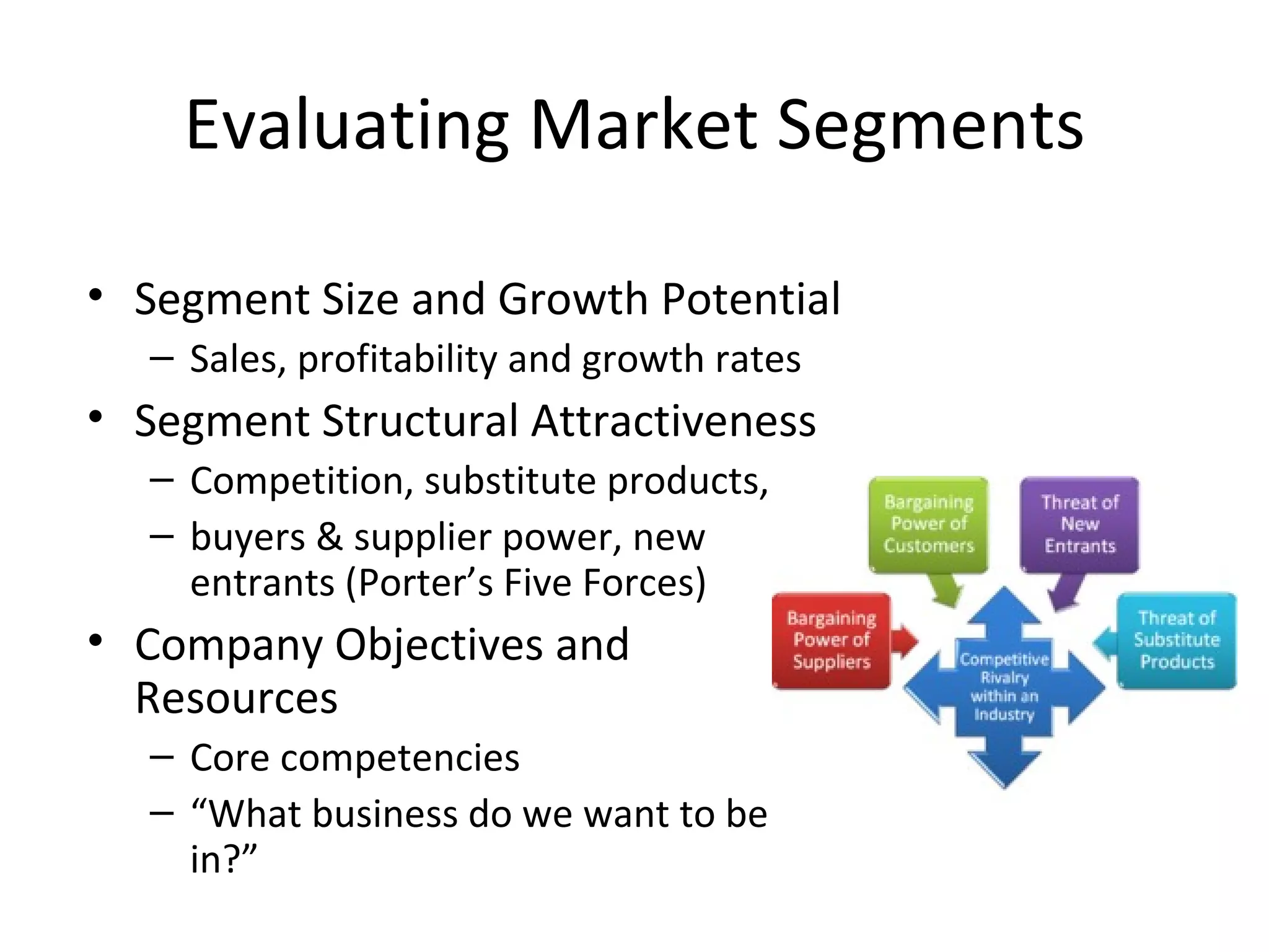 Segmentation Targeting Positioning
