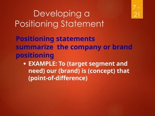 STP Analysis under Marketing Management 1 | PPTX