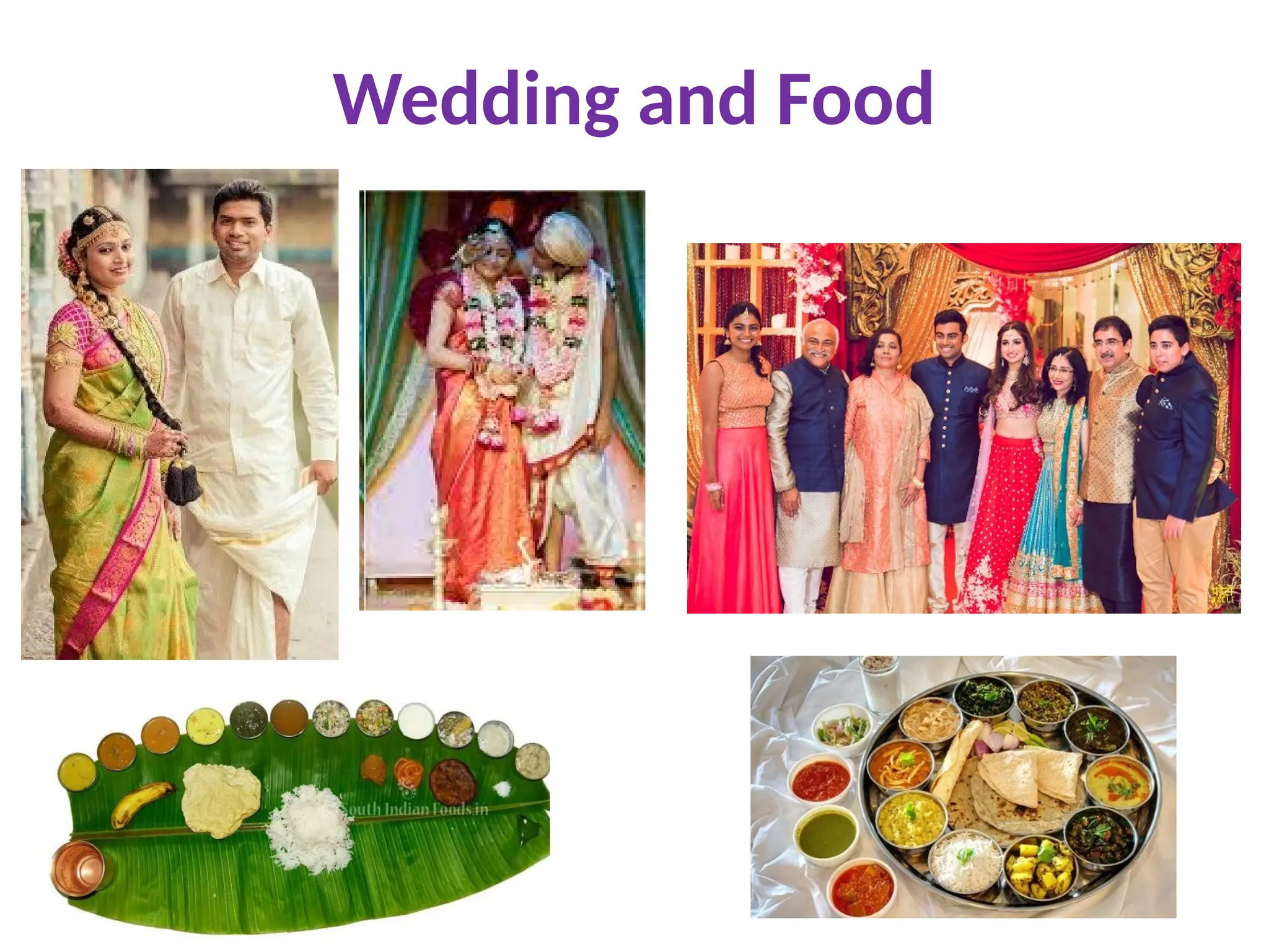 Wedding and Food
 