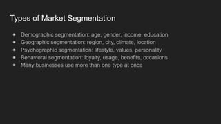 Mastering Market Segmentation, Targeting, and Positioning for Effective ...