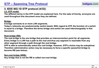 Stp Rra Overview of Spanning Tree Protocol (STP & RSTP) | PDF