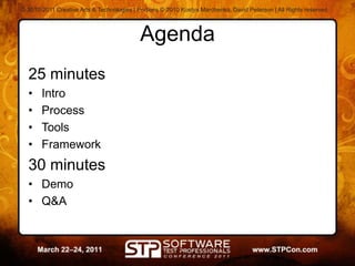 Agenda25 minutesIntro