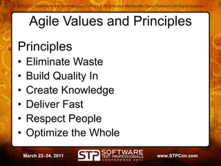 IntroMain Trend:Move away from Waterfall to Lean and Agile