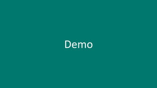 Demo 
© Copyright 2013 Pivotal. All rights reserved. 2 
 