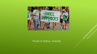 Parade in Sydney, Australia
 