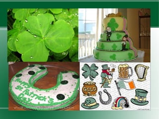 Some people dress as leprechauns while others wear green wigs. 