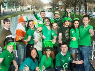 St Patricks Day Team Photo