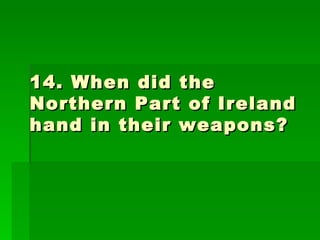 St patrick's quiz