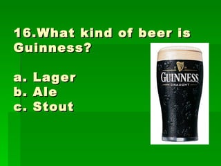 St patrick's quiz