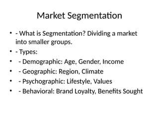 Target Market Segmentation Types Segmentation targeting Market_Segmentation.pptx