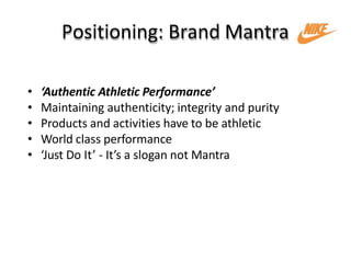Stp of nike 21 | PPTX