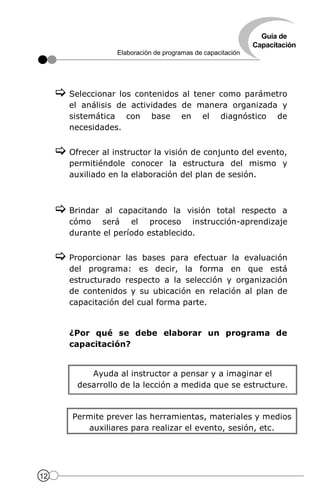 Stps programa de capacitacion | PDF