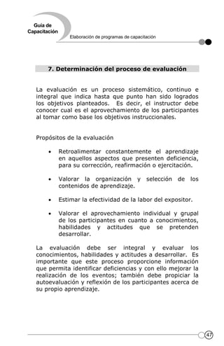 Stps programa de capacitacion | PDF
