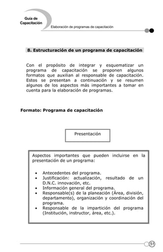 Stps programa de capacitacion | PDF