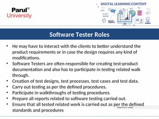 Comprehensive Software Testing & Quality Assurance Techniques and Roles ...