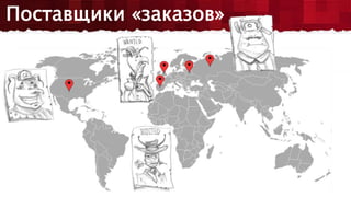 Поставщики «заказов»
 