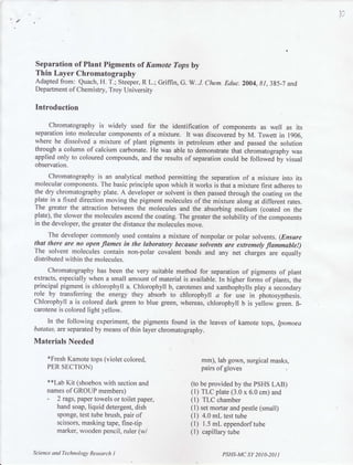 Str tlc | PDF