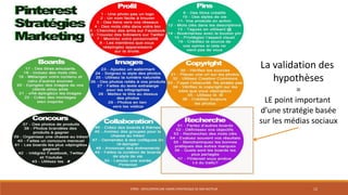 La validation des
hypothèses
=
LE point important
d’une stratégie basée
sur les médias sociaux

STR05 - DÉVELOPPER UNE VISION STRATÉGIQUE DE SON SECTEUR

12

 