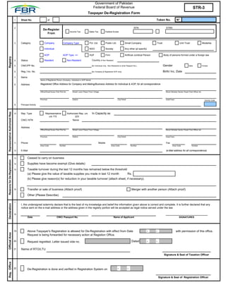 Sales Tax Registration Form | PDF