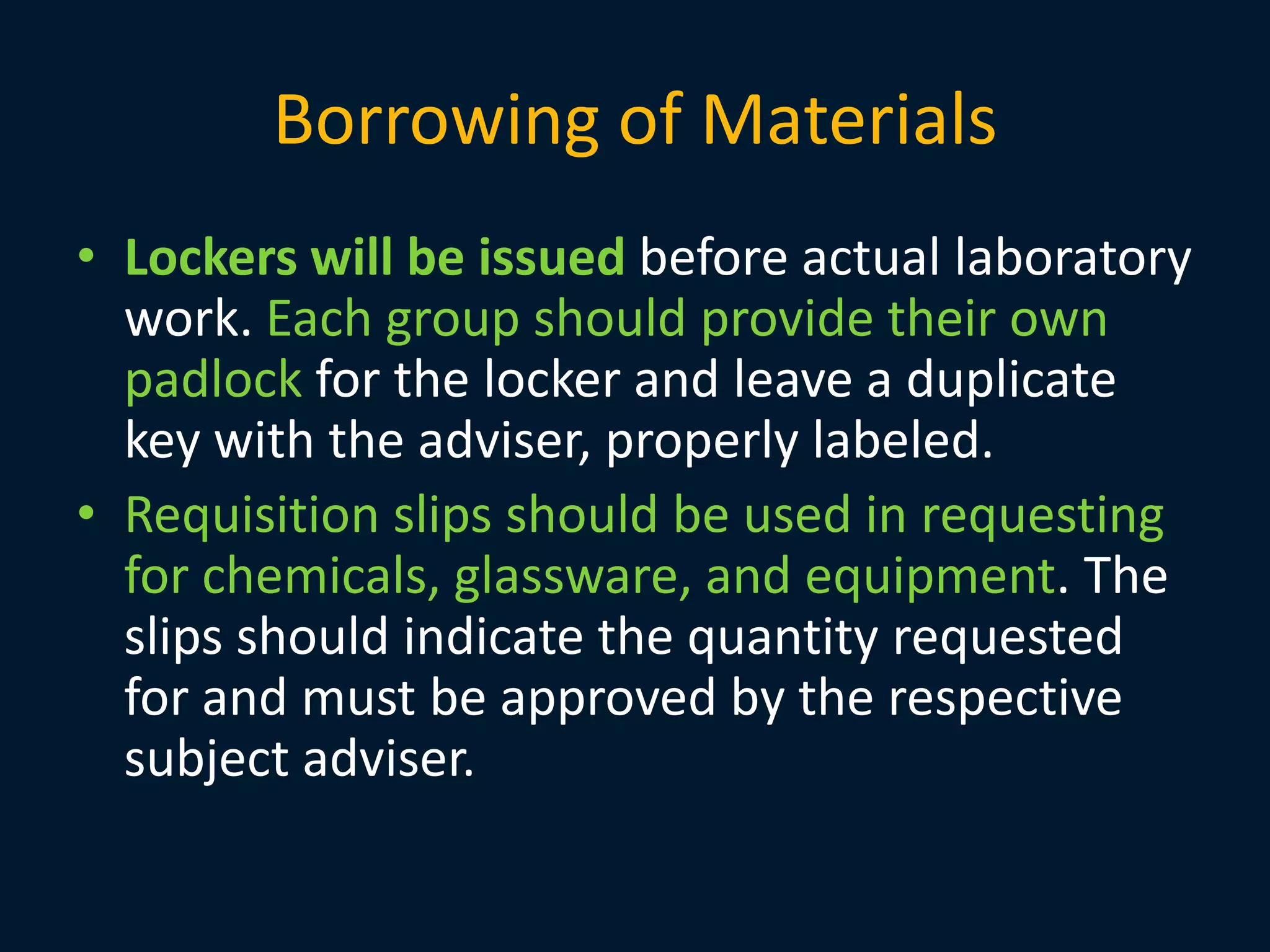 STR2 2009-2010 Lab Guidelines