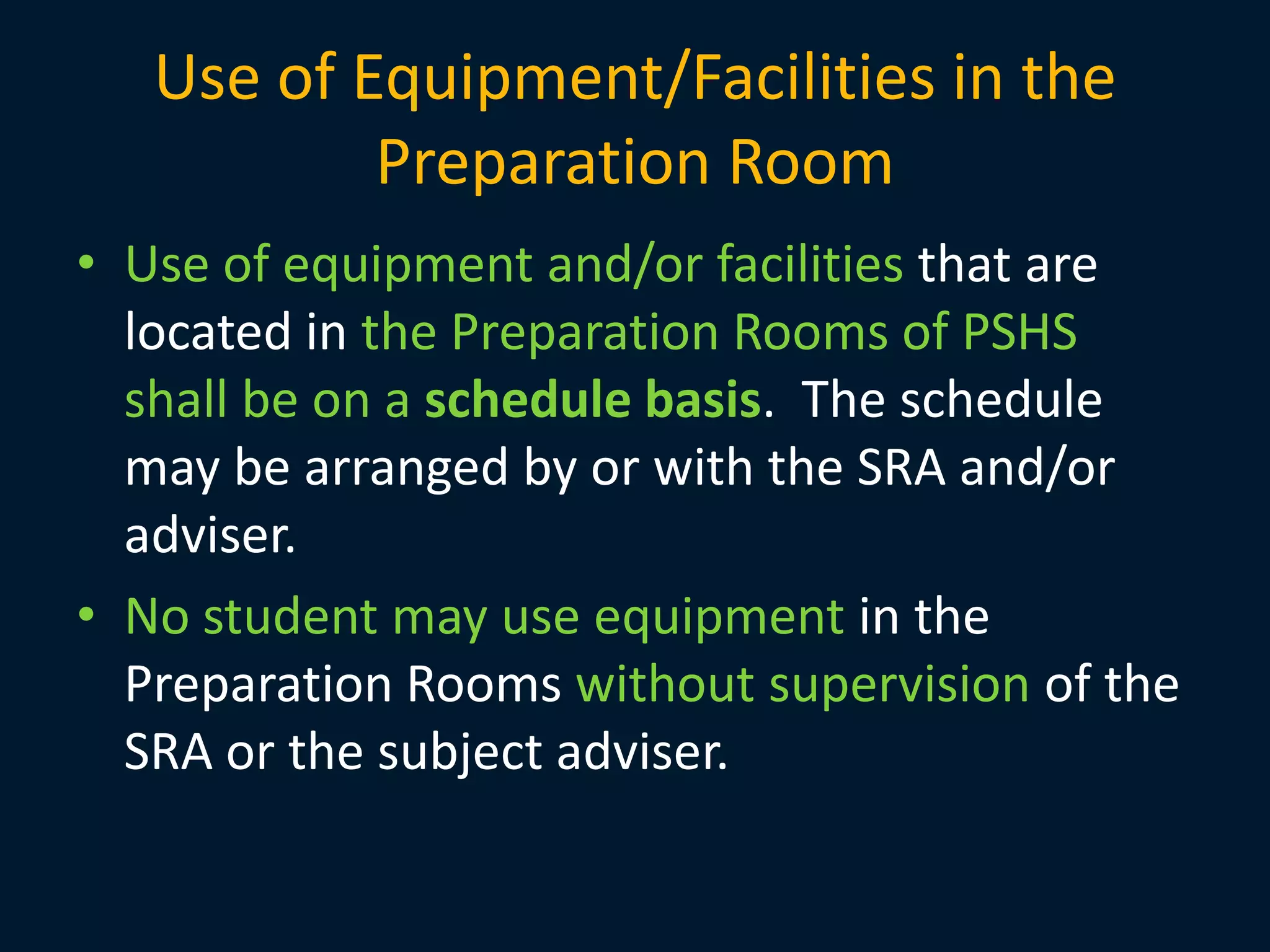 STR2 2009-2010 Lab Guidelines