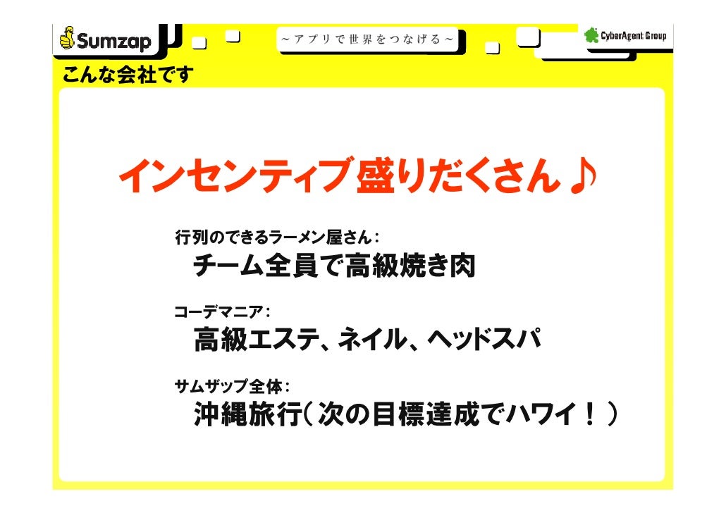 Str2 Sumzap プレゼンテーション Str2 Sumzap プレゼンテーション
