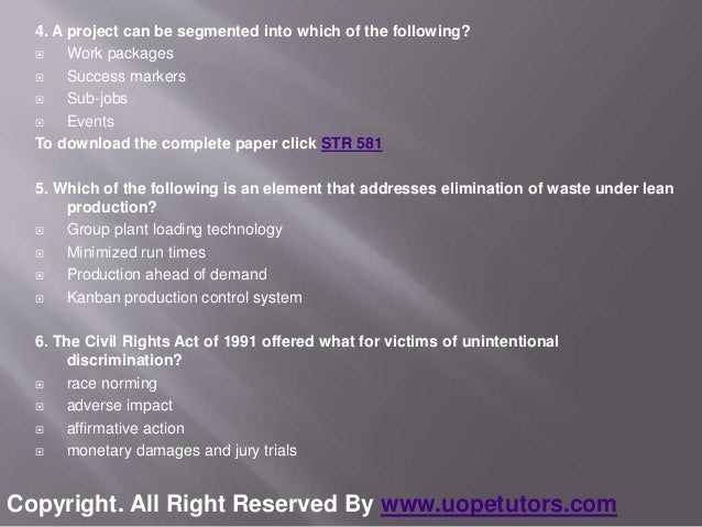 Essay str 581 capstone final examination part one uop tutorials 06 picture