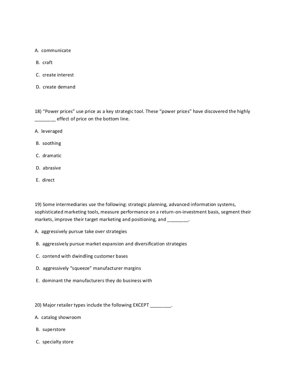 Str 581 guide 3 59) According to the Principle of Risk