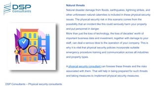 PHYSICAL SECURITY THREATS | PPTX