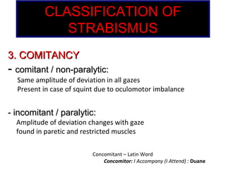 Strabismus by raju | PPT