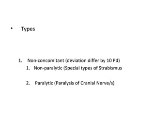 Strabismus by raju | PPT