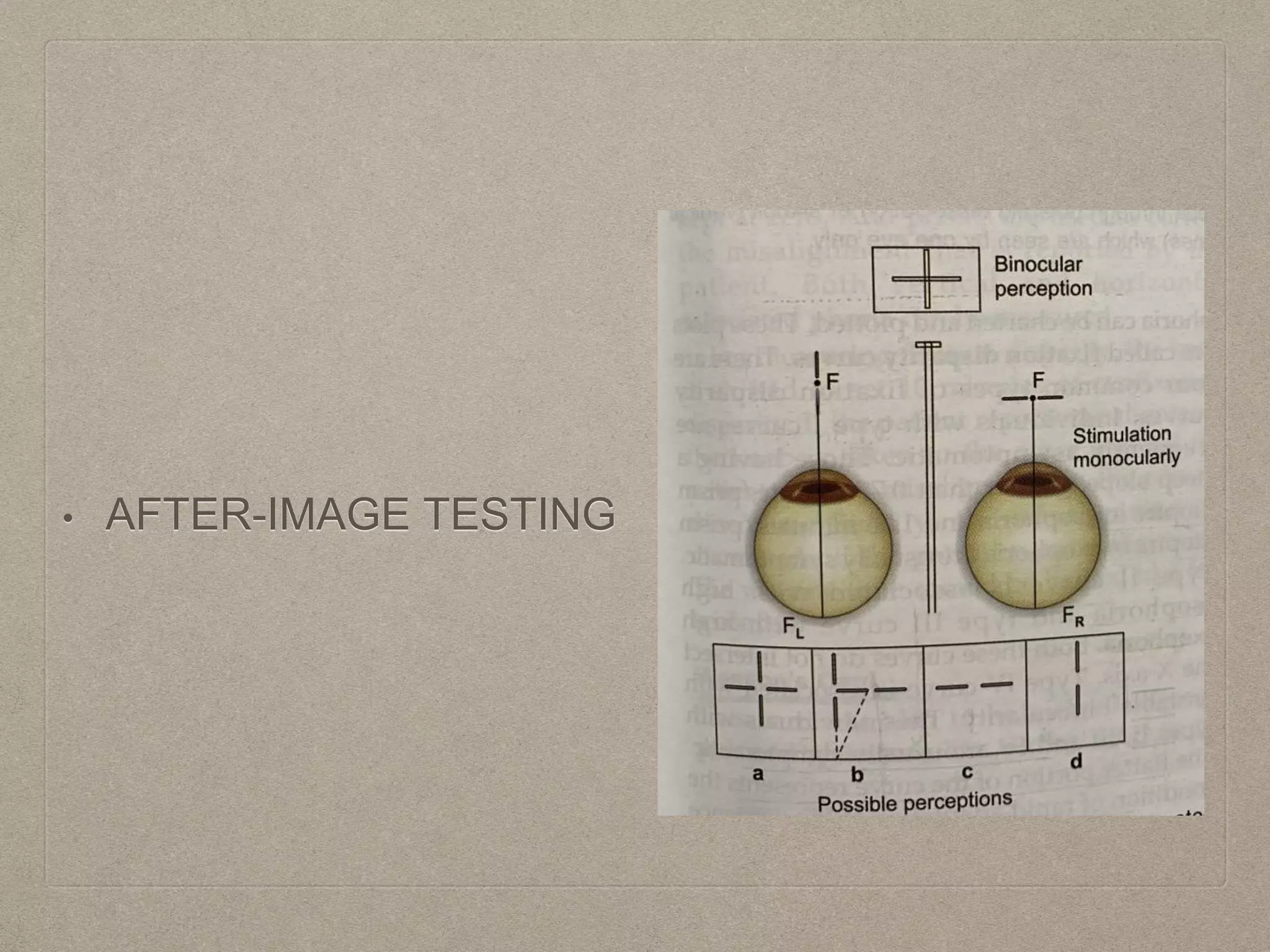 • AFTER-IMAGE TESTING
 