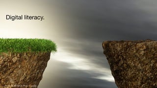 Identifying shared values among
ecosystem partners moves us
from fragmentation to
relatedness.
(Senge, 2008, 2009)
Slide by Michelle Pacansky-Brock
 