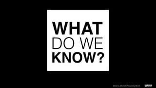 ONLINE &
BLENDED
LEARNING
Slide by Michelle Pacansky-Brocktiny.cc/chasmsf
 