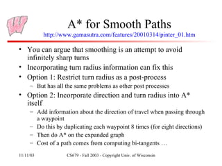 Straight Line Distance Heuristic | PPT