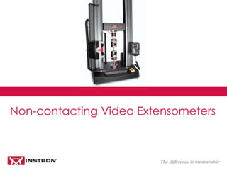 Non-contacting Video Extensometers
 