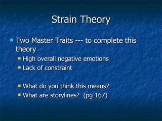 strain theories